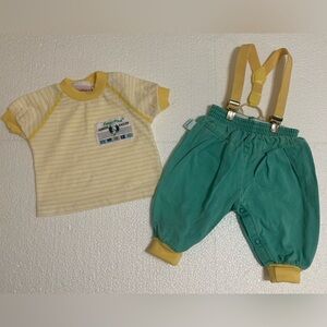 Vintage Fisher-Price Newborn Baby 2 pc Set